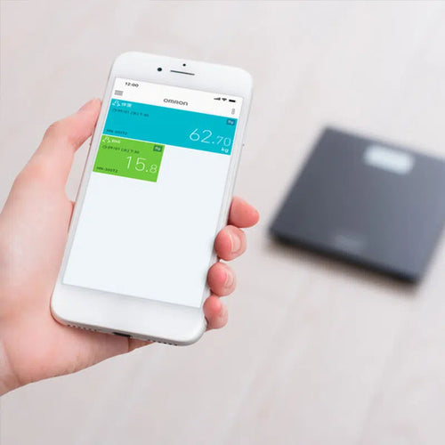 OMRON Connect app på telefonen