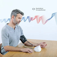 Omron M3 Comfort AFib kontroller förmaksflimmer på medelålders man.