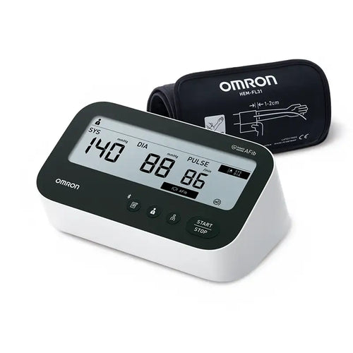 Blodtrycksmätare Omron M4 Connect AFib med manschett
